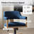 Ackeron Ocean Modern Farmhouse Solid Wood Simple Assembly Swivel Office Chair with Tilt Function-1250523356