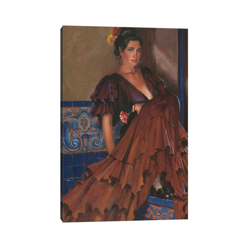 My Love by Maher Morcos - Wrapped Canvas Painting, 66.04 cm H x 45.72 cm W x 3.175 cm D