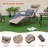 Amyrion Outdoor Metal Chaise Lounge-1180148220