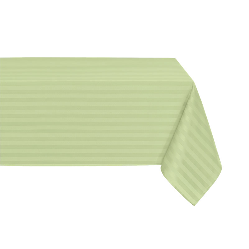 Nappe en tissu sans plis ultra luxueux " Reba, Rond 70 po, sauge