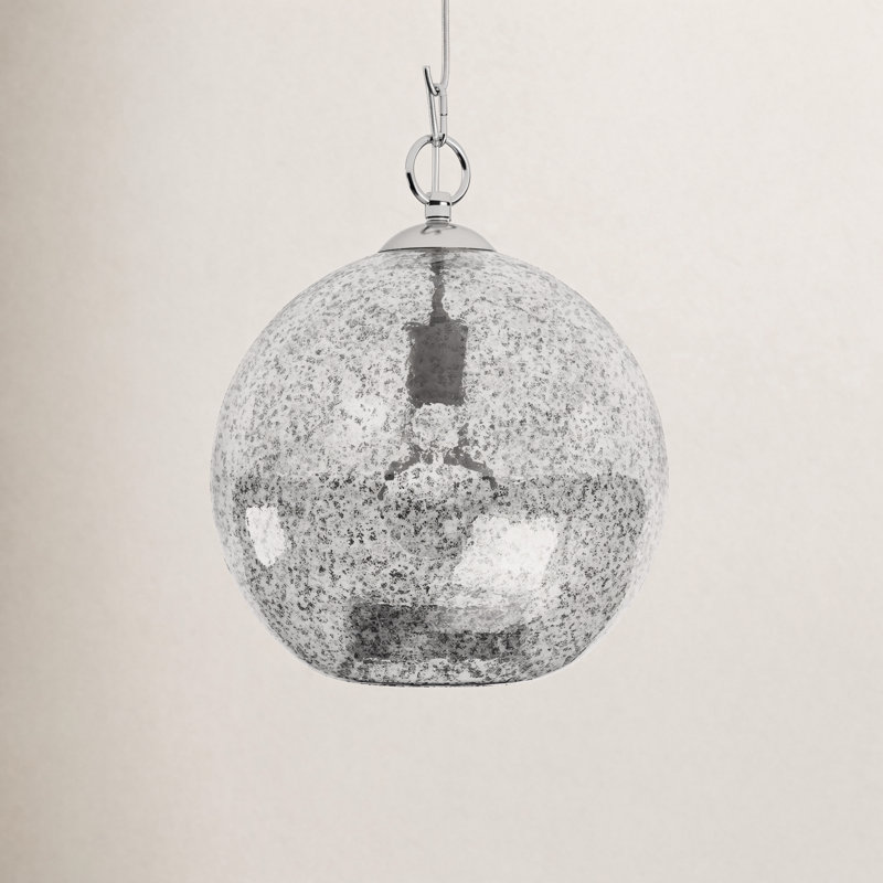 Chicago 1 - Light Single Pendant, Brushed Nickel