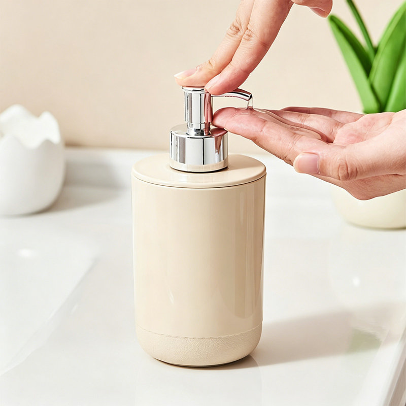 Bouteille d'eau, 300 ml, gel de douche, distributeur de mains, bouteille, beau, mains, salle de bain, cuisine, toilette, station de lavage