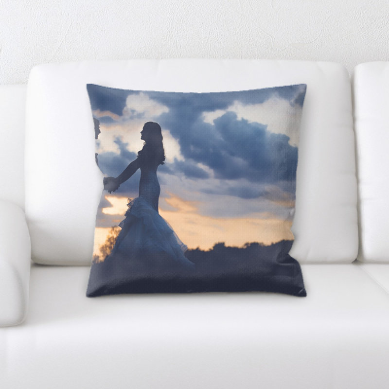 Coussin décoratif couple