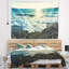 Tapisserie de mer, vagues bleues spectaculaires-28509664