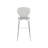 Edenfield Acrylic Barstool with Steel Frame in Chrome Finish (Set of 2)-1732966274