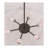 Nasriya Acrylic Semi Flush Mount