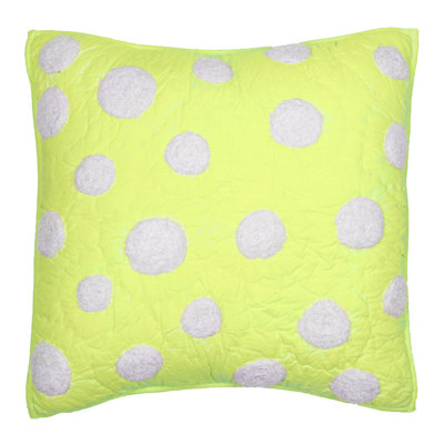 Dottie Square Cotton Pillow Cover and Insert