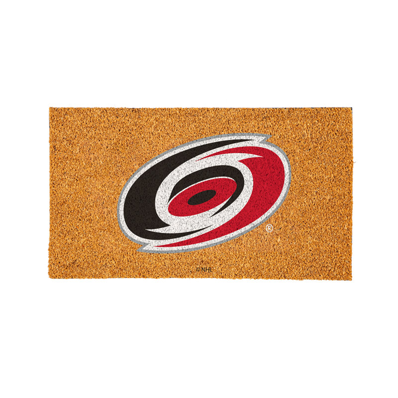 Tapis en fibre de coco, 16 po x 28 po, Hurricanes de la Caroline