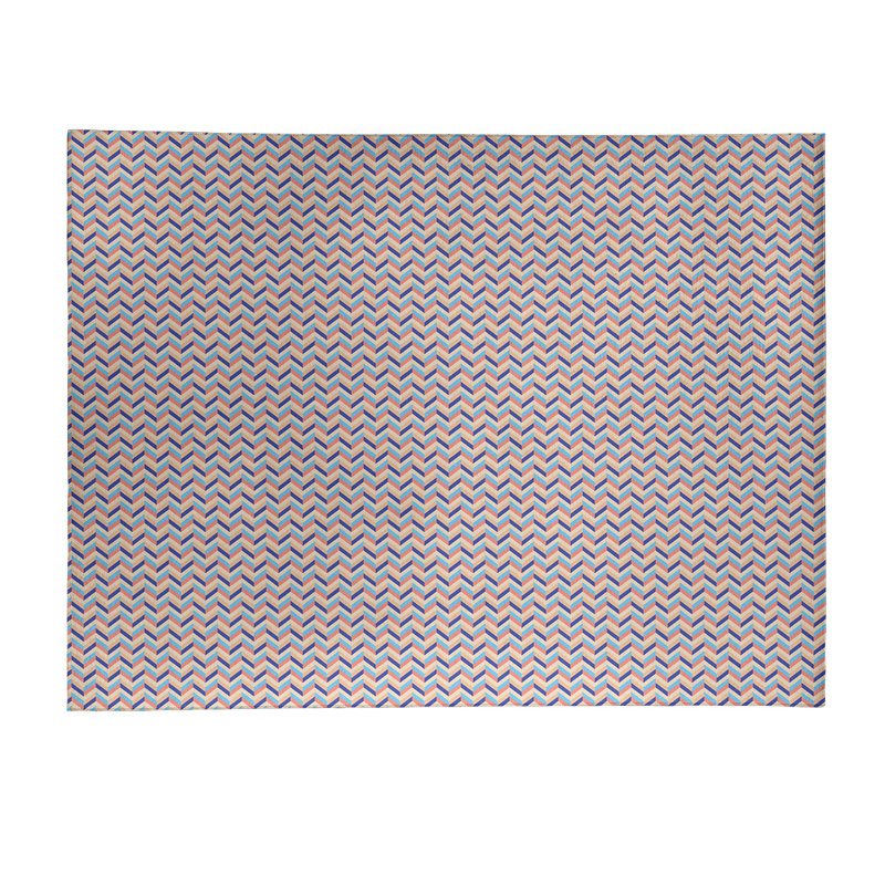 Chenille Chevron Indoor Rug, Rectangle 8' x 10'
