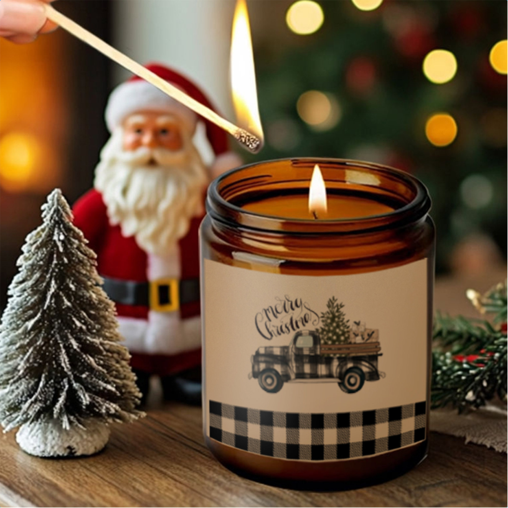 The Holiday Aisle® Lavender Scented Candle Christmas Gifts for Women Men Funny Meaningful ...