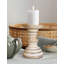 2 Piece Wood Pillar Set-2093077049