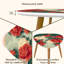 Ensemble de 2 tables basses gigognes Triangle