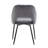 Vendrina Velvet Dining Chair with Steel Legs-1001429897