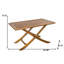 Table d'appoint pliante en bois