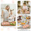 Moule à muffins pliable en silicone avec cadre en métal renforcé, plateau de cuisson antiadhésif pour petits gâteaux