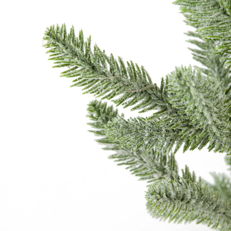 Arbre de Noël artificiel enneigé 19 g / 7 po