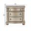 Table de chevet 3 tiroirs Fieldon