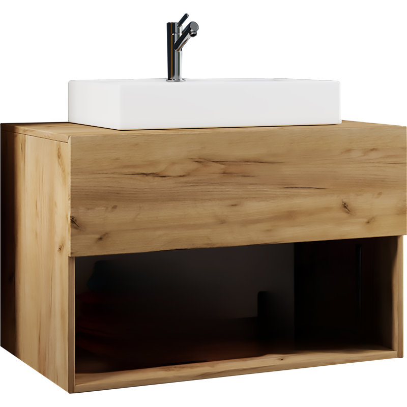 Raynita Bathroom Vanity with Basin, Wood