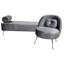 Glamour Upholstered Chaise Lounge