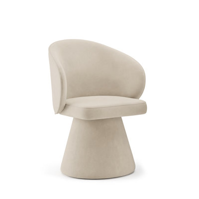 Velvet Swivel Accent Chair
