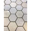 Carrelage mural en mosaïque 12 po x 12 po Crema Marfil Hexagon-50440551