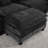 Abigail Chenille Upholstered Accent Chair with Pillows