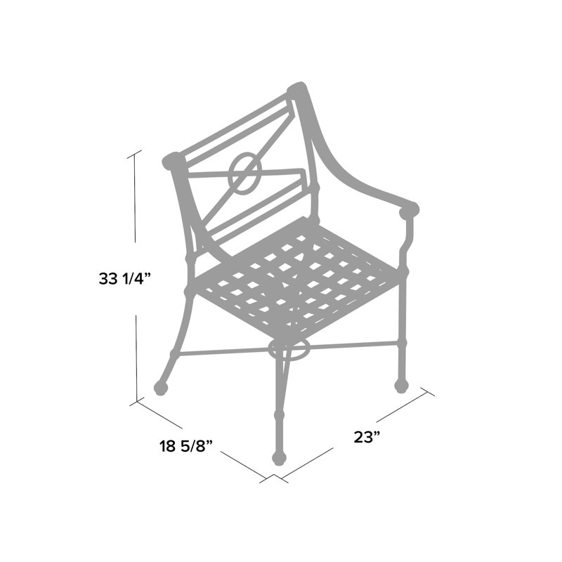 Chaise de patio avec coussin Delphi, Étain, Sunbrella® Spectrum denim