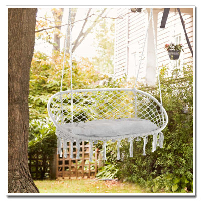2-Person Hammock Chair with Soft Cushion