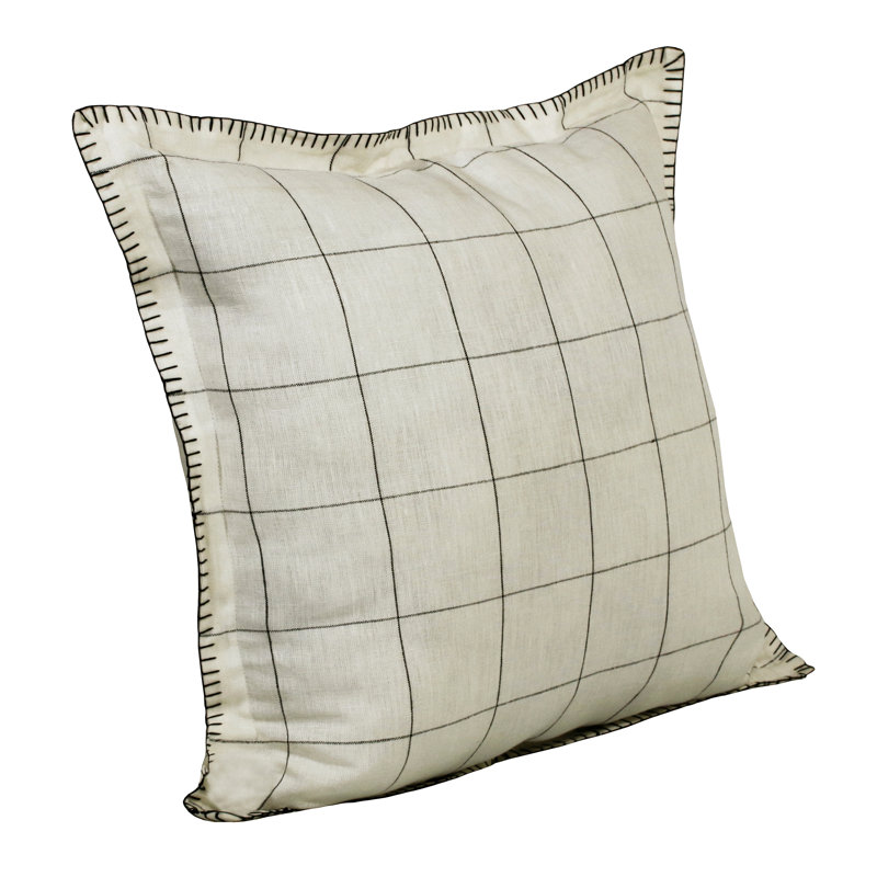 Housse de coussin Plaid, polyester