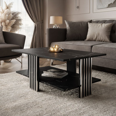 Four Leg Coffee Table with Storage