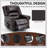 Power Lift Recliner Chair Heat Massage Dual Motor Infinite Position Up to 350 LBS-1901322115
