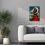 «Ep» Graffiti «Ram» par Jane R. Talton, art mural sur toile, 18 po x 26 po