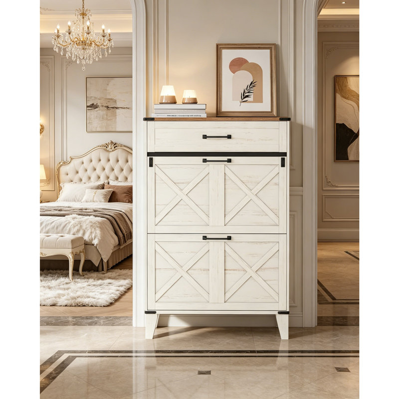 15 Pair Shoe Storage Cabinet