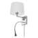 Eckert LED Plug-in Armed Sconce