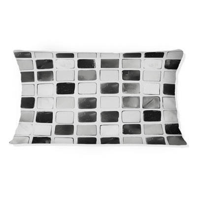Carreaux noirs Mid-Century Mosaic Tiles II - Mid-Century