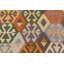 Tapis beige / bleu en laine noué à la main 8 pi 6 po x 10 pi 1 po Cedorah Southwestern