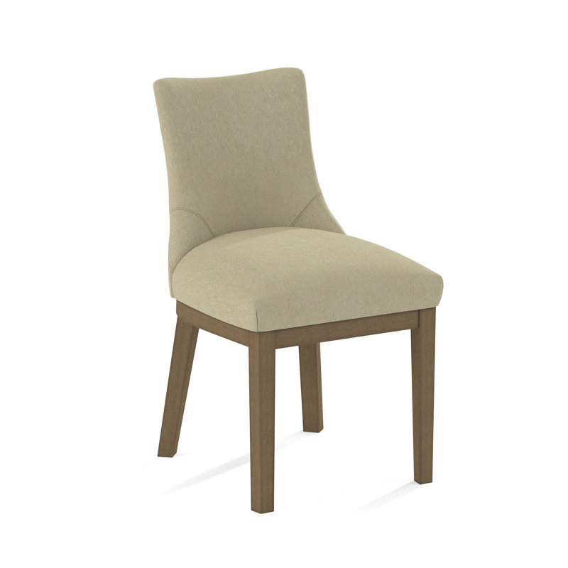 Upholstered Dining Chair, Rumor Bliss, Weathered Gray