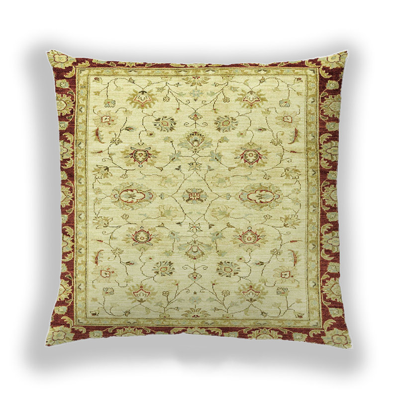 Coussin Abstract 2966, Microsuède