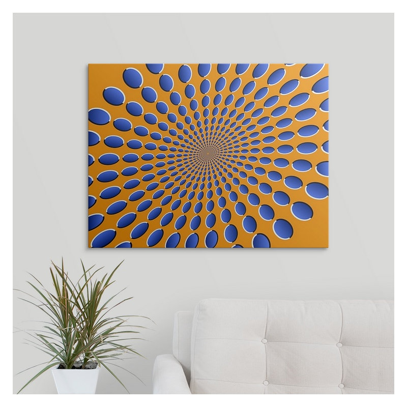 «Optique Illusions Pods» par Francy, impression, H 12 po x l 16 po x P 1,5 po, Toile