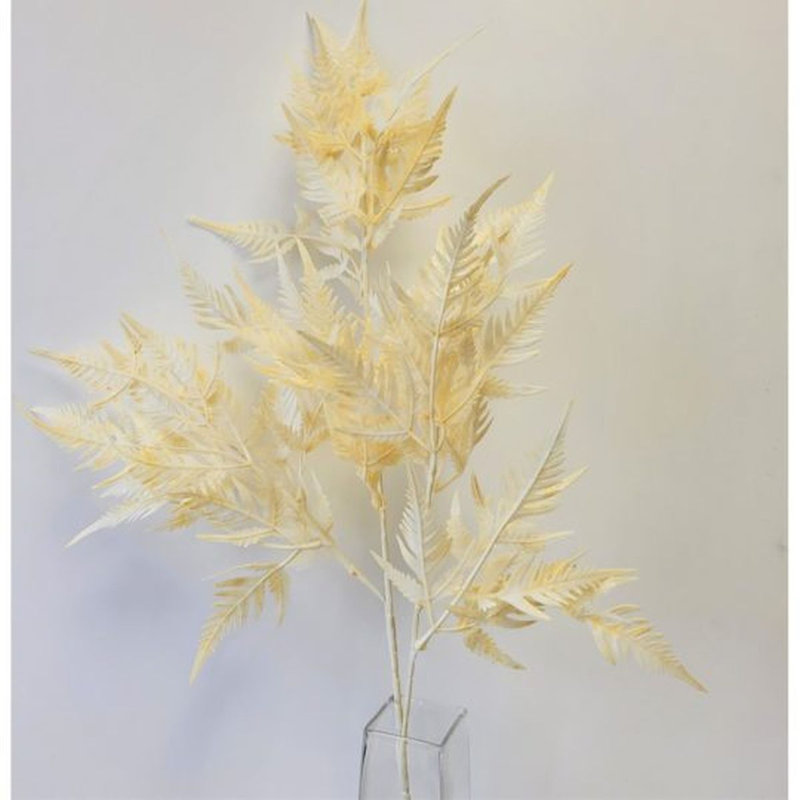 Crème feuilles sauvages, plantes et arbres