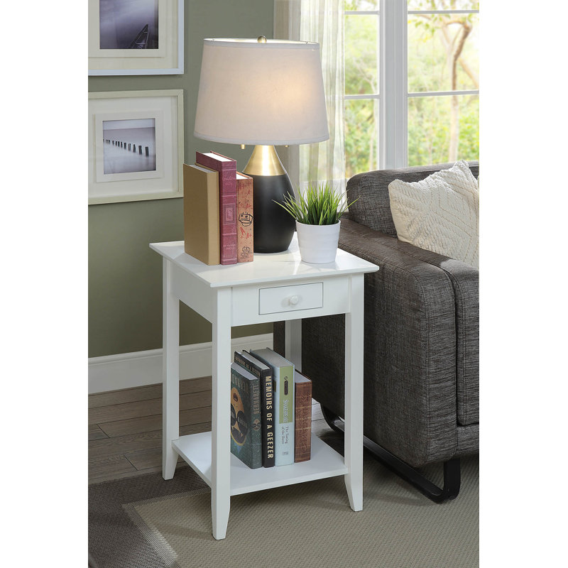 Ensemble de tables basses 2 pièces Alysoun, Blanc