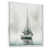 White Floater Framed