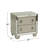 Contemporary 2 Drawers Nightstand