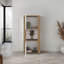Armoire de rangement verticale en chêne naturel