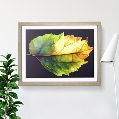 Thrilling Leaf - Single Picture Frame Print