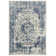 Tapis bleu/beige Everything Old Is New Again