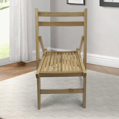 Chaise en bois pour événement spécial pliante