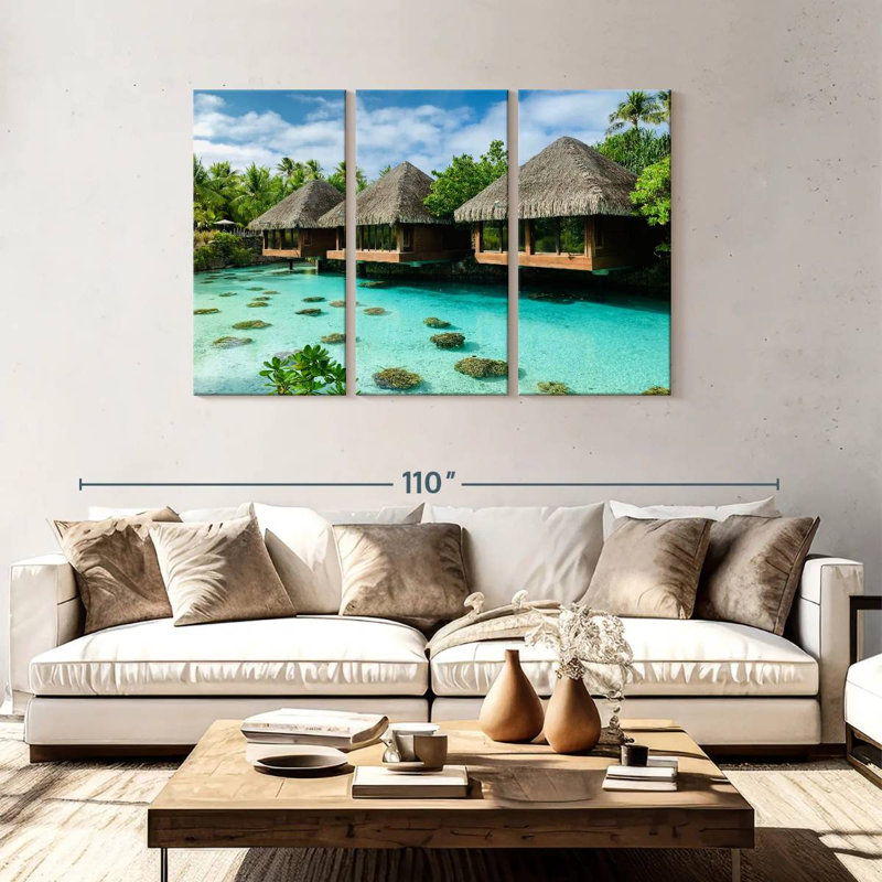 Gillard Tropical Spa Retreat, H 48 po x l 74 po