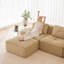 Canapé modulaire en forme de U 117 po avec repose-pieds mobile 117 po-401520468