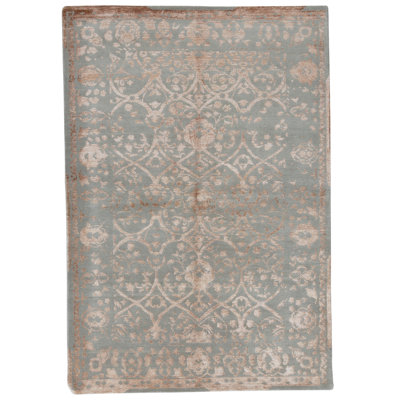 Tapis rectangulaire noué à la main